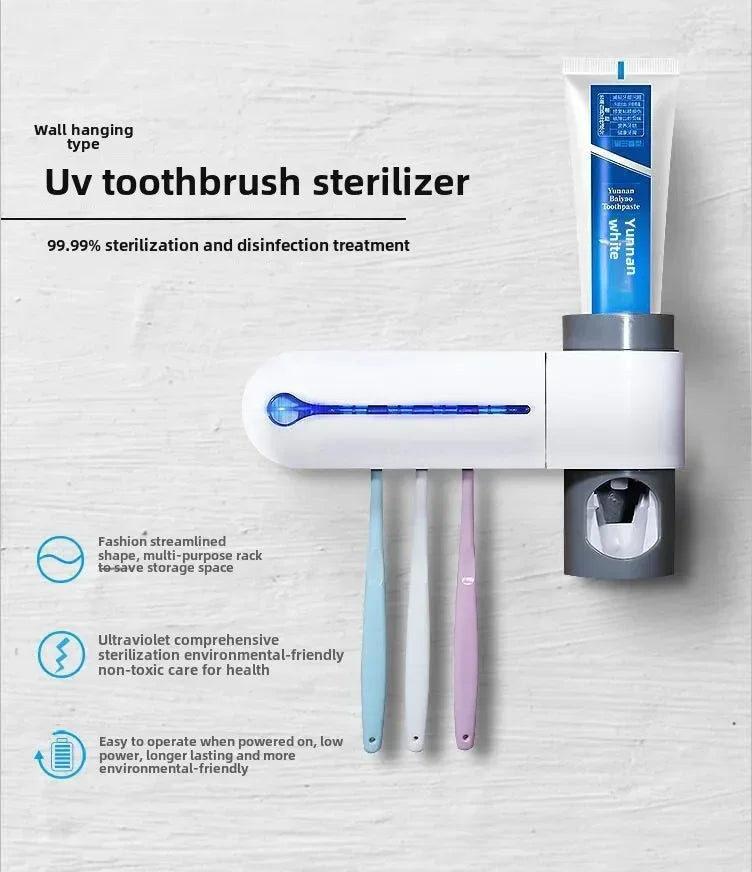 Sereno — Esterilizador UV Familiar de Pared